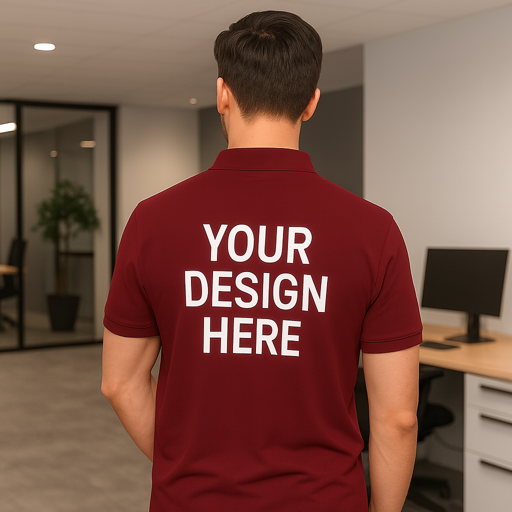 Polo T-shirt (Both Sides Customization )(Unisex)
