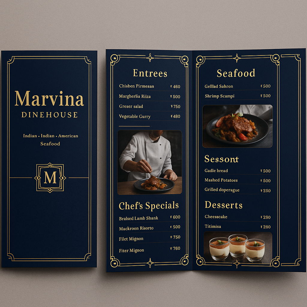 Restaurant Menu