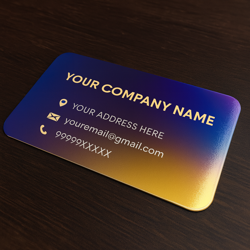 Rounded Corner Glossy Finish