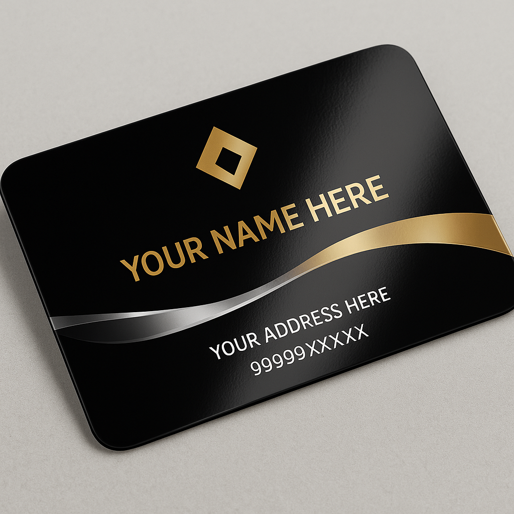 Rounded Corner Glossy Finish