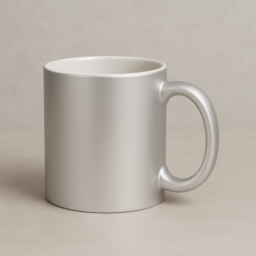 Golden And Silver Mug