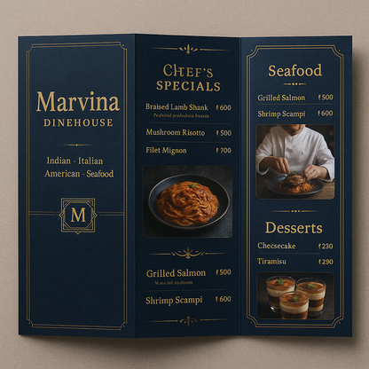Restaurant Menu