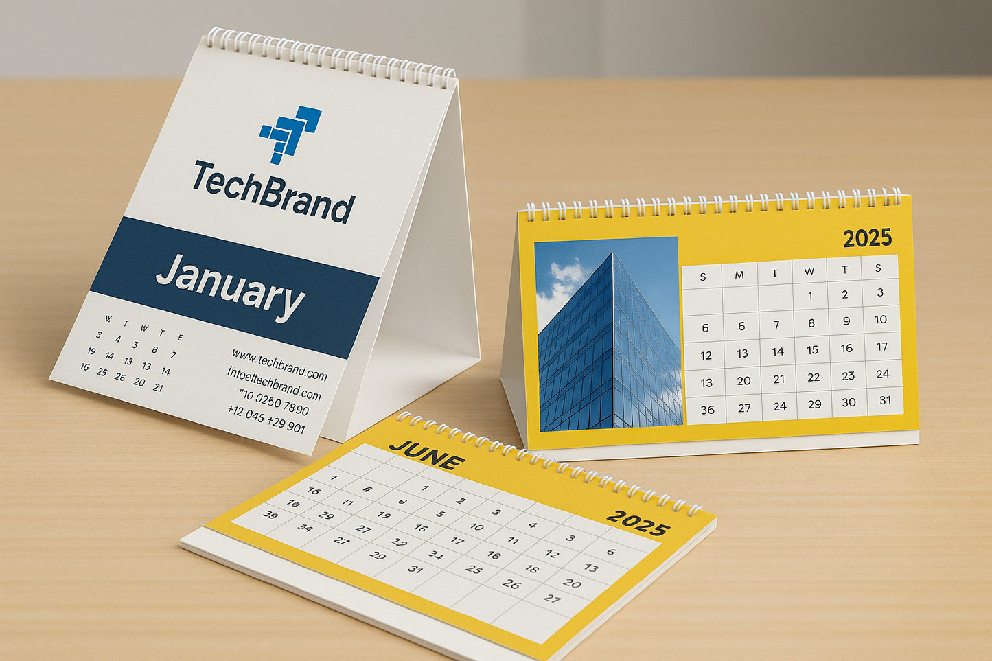 Personalised Desk Calendar