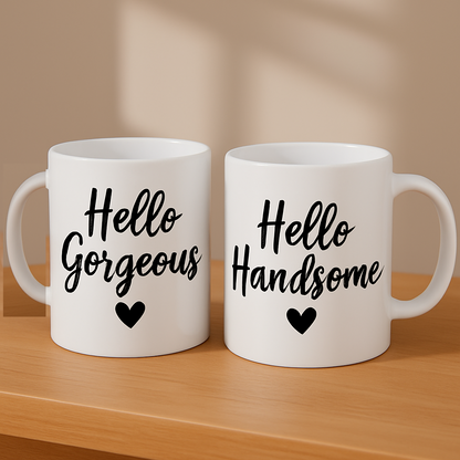 White Mug - set of 2