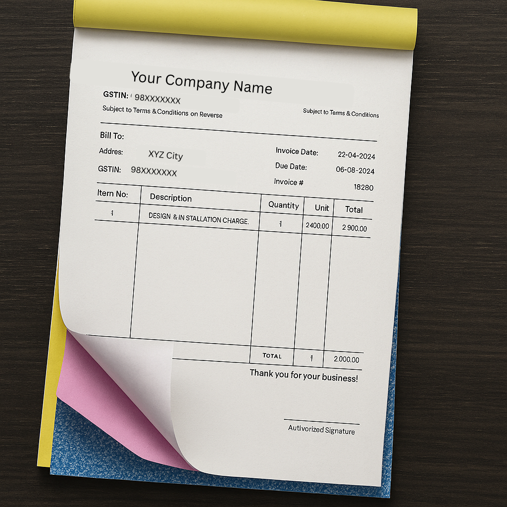 Invoice Books