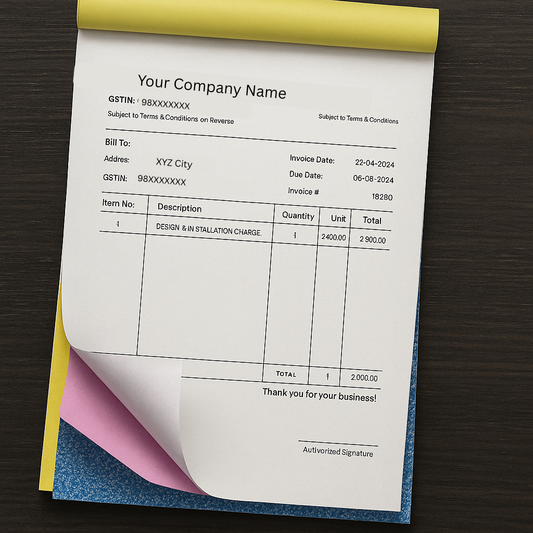 Invoice Books