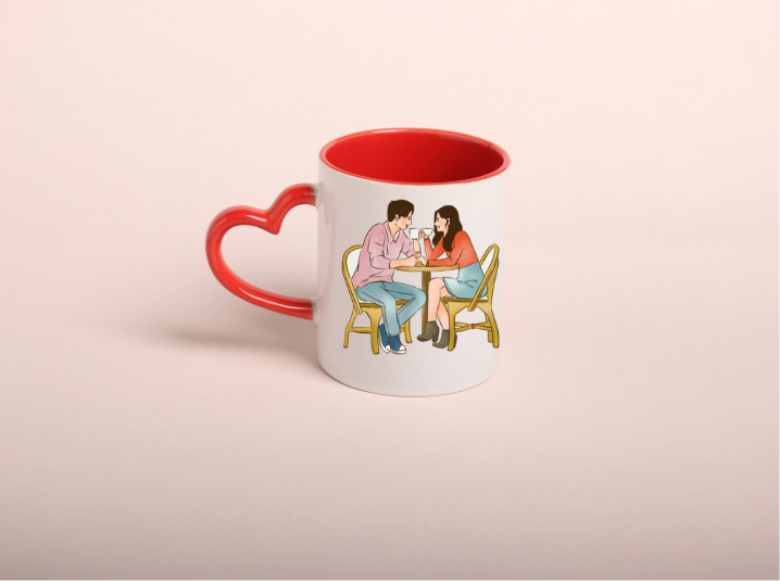 Heart Handle Mug