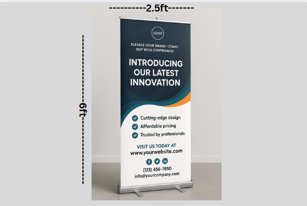 Custom Roll-Up Standee
