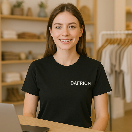 Cotton Unisex Both Sides T-Shirt Printing (Round)