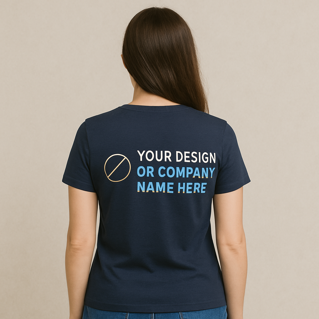 Cotton Unisex Both Sides T-Shirt Printing (Round)