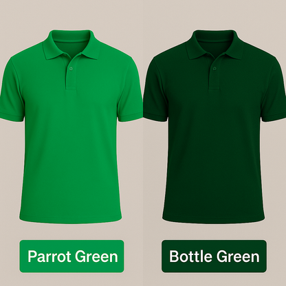 Cotton Polo T-shirt (Unisex) Both Sides Print