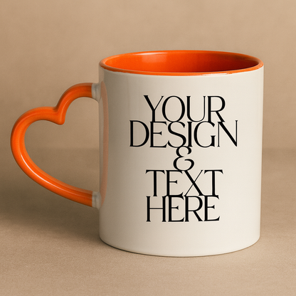 Heart Handle Mug
