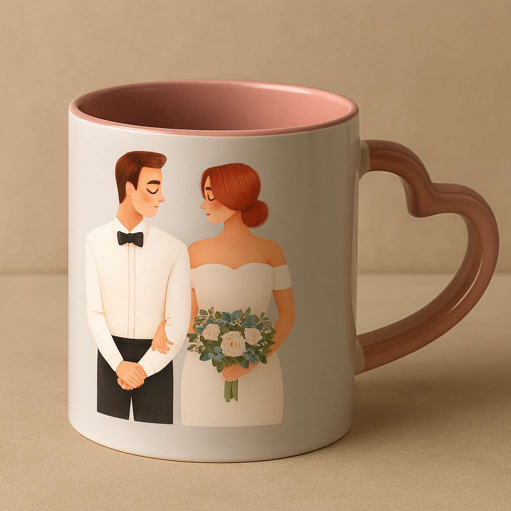 Heart Handle Mug