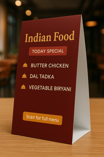 Tent Cards