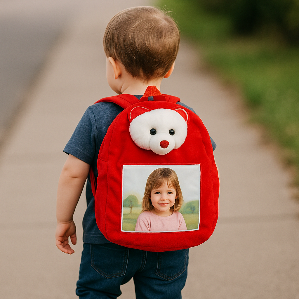 Teddy School Bag
