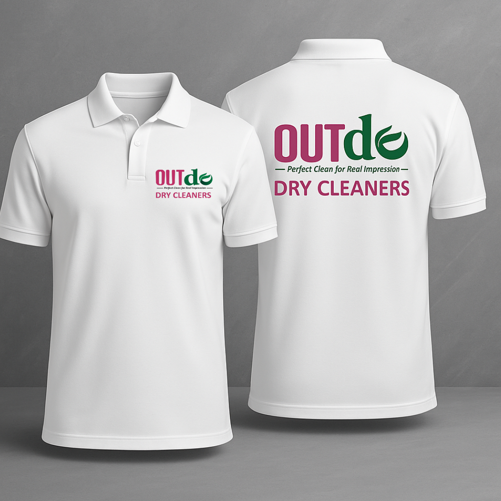 Polo T-shirt (Both Sides Customization )(Unisex)