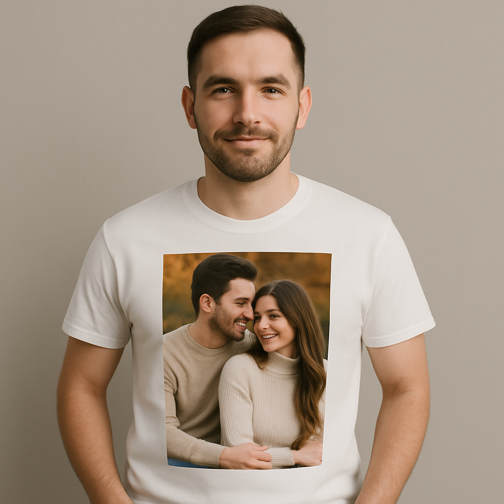 Cotton T-shirt Unisex (Round) - Single Side Print