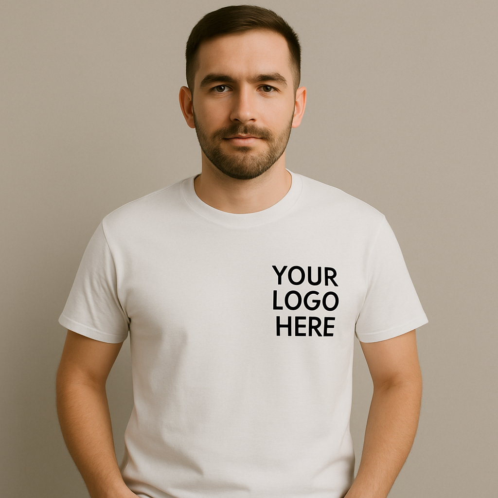 Cotton Unisex Both Sides T-Shirt Printing (Round)